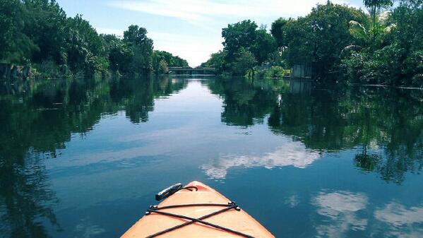 suzanneisa's tweet photo. A lovely day on Biscayne Canal #northmiami. http://t.co/z2eNKvHPBD