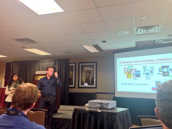 HearstAPI's tweet image. &quot;We need to adopt a &apos;hacking&apos; mentality and build processes that enable and drive agility.&quot; - @philwiser #HackHacks