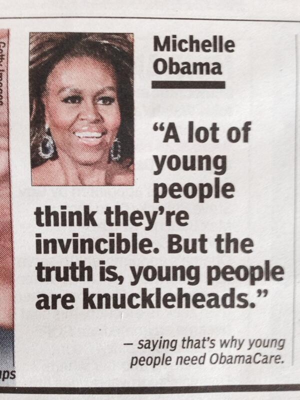 AmyMek's tweet photo. #SaySomethingLiberalIn4Words - Young, Dumb & Clueless!
#NoOneRespectsYou
#tcot http://t.co/DhnmgJhfMc