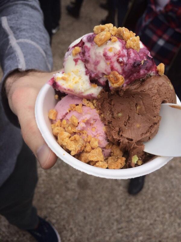 rsvpster's tweet photo. Free @jenisicecreams #jenis at The Grackle #SXNF @SouthByFreeNOMS http://t.co/qOlv1pfqYY