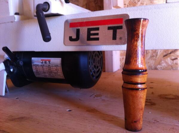 SwampThangCalls's tweet photo. One of our new mallard calls for this year! Get you one!!!! #cutem # duckcall #jetlathe http://t.co/AIsFtlZ0T3