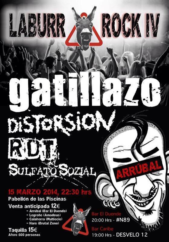 LOSGATILLAZO's tweet photo. La próxima parada será este sábado 15 en el Laburra Rock de Arrúbal en La Rioja.
Nos oímos!!! http://t.co/vPt0D8fNJz