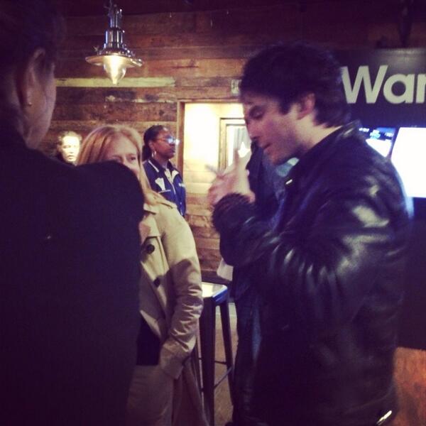 shoptoday's tweet photo. Hanging with @iansomerhalder. #SXSW14 #SXSWbyDC http://t.co/j780RPTkYO