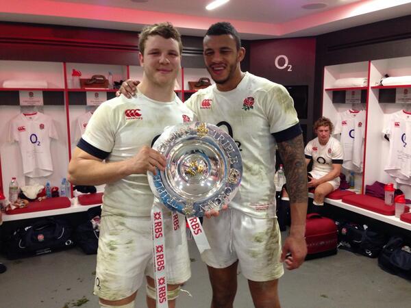 Joe Launchbury (@joe_launch) on Twitter photo Amazing to be part of that today. Twickenham was unreal and so was my second row partner <a href="/Courtney_Lawes/">Courtney Lawes</a> MoM. Amazing to be part of that today. Twickenham was unreal and so was my second row partner <a href="/Courtney_Lawes/">Courtney Lawes</a> MoM.