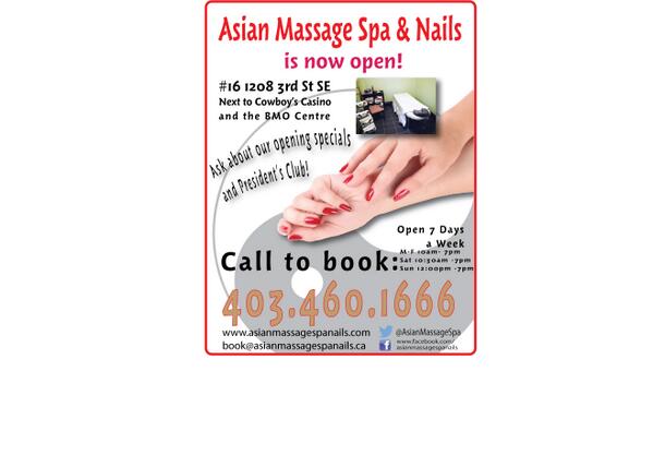 AsianMassageSpa's tweet photo. See our new flyer for March #AsianMassageSpa Going to the car show this week? Stop by for a massage first http://t.co/s11oBz3CuP