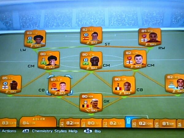 Jaywinstanley14's tweet photo. Got bored so made this team http://t.co/x8A2N5aiUg
