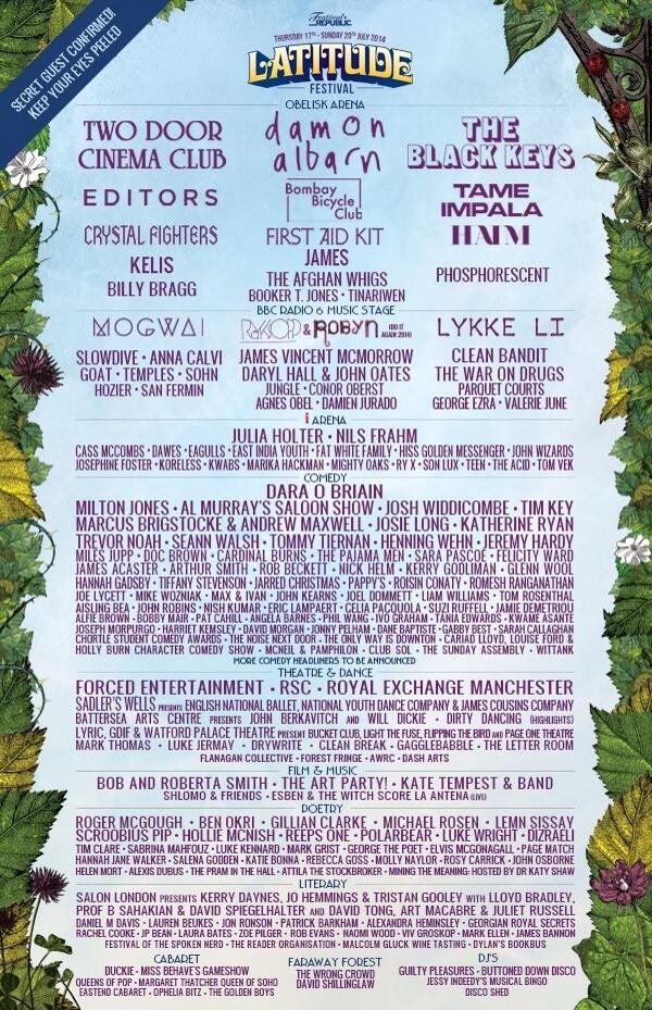 _sandco's tweet photo. On a more cultured note, the latitude lineup looks pretty darn good http://t.co/HiDNeWwEZT