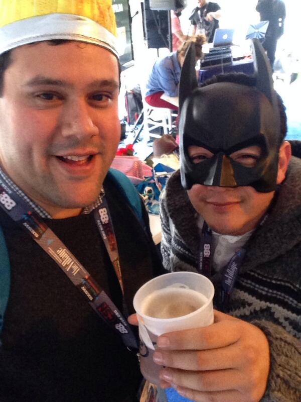 ricardocr's tweet photo. #MOFILM @jcaltamirano esperando a @JimmyKimmelLive @sxsw http://t.co/o2ZseOsirn