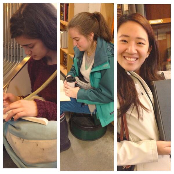 yaleproof's tweet photo. We're having an amazing time exploring @Powells bookstore! #proofreads #prooftour http://t.co/KcCGG781zv