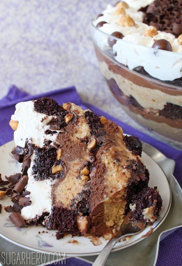 Cravings4Food's tweet photo. Chocolate Hazelnut Mousse Trifle http://t.co/AVJTSqQarn