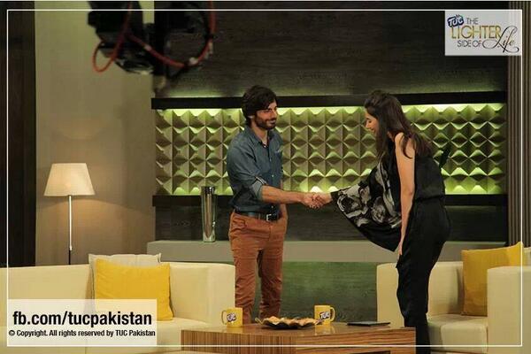 TeamFawad's tweet photo. Are you ready for tonight?! Watch #FawadKhan on #TUCTheLighterSideofLife! tonight at 9:10 PM only on #HumTv http://t.co/OqaldMiiLz