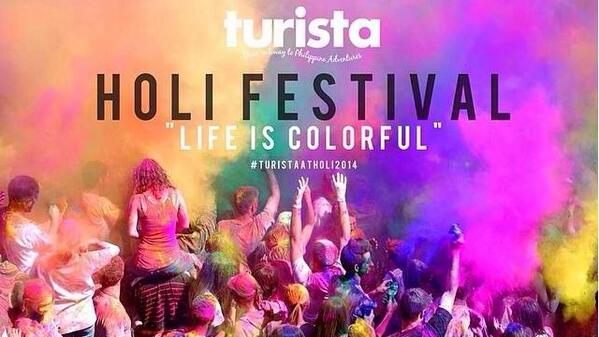 We are giving out 3 pairs of Holi festival tickets! Simply follow <a href="/turistamagazine/">Turista Magazine</a> on Instagram to join:)