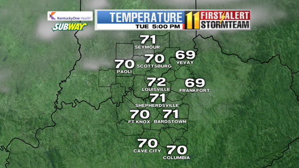 How does sunshine and 70s sound for early next week??? #kywx #inwx