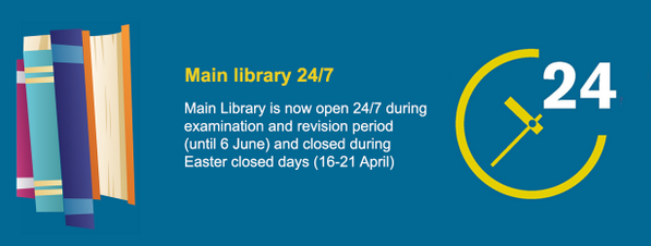 unibirmingham's tweet photo. Main Library is now open 24/7 during examination/revision period until 6 June (except Easter closed days)! #study247 http://t.co/zDAHVTdNF2