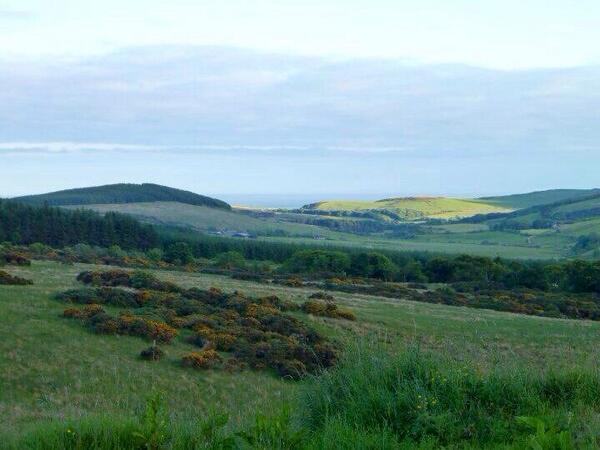 From the view from the farmhouse it looks like its going to be a lovely day today #argyll #explorecampbeltown