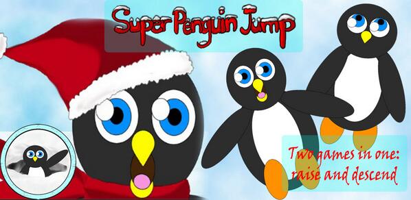 Salta con Super Pinguino! - Juego de regalo para Android