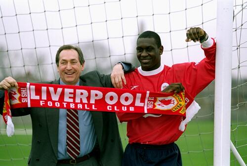 premierleague's tweet image. ON THIS DAY in 2000, @LFC paid a club-record fee to sign Leicester striker Emile Heskey bit.ly/OTD-10mar