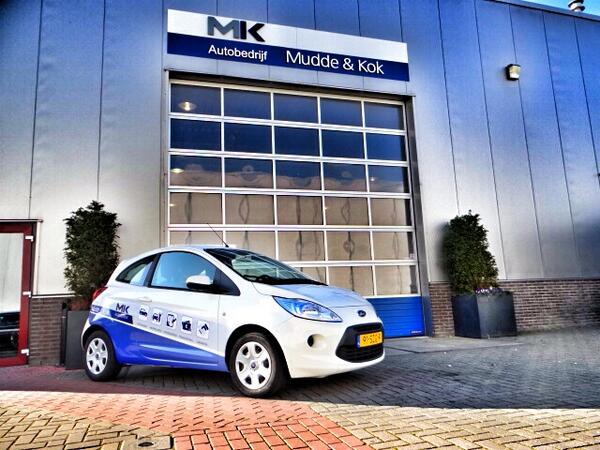 muddekok's tweet photo. De nieuwe service-auto van de werkplaats is binnen! 
Reparatie of onderhoud? wij hebben gratis vervangend vervoer! http://t.co/MN2yTpgRz7