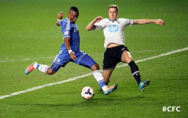 chelseafc_indo's tweet photo. Selamat ulang tahun juga untuk Samuel Eto'o (@setoo9), yang kini telah berusia 33 tahun! #CFCIndo http://t.co/QUTQfewyBi