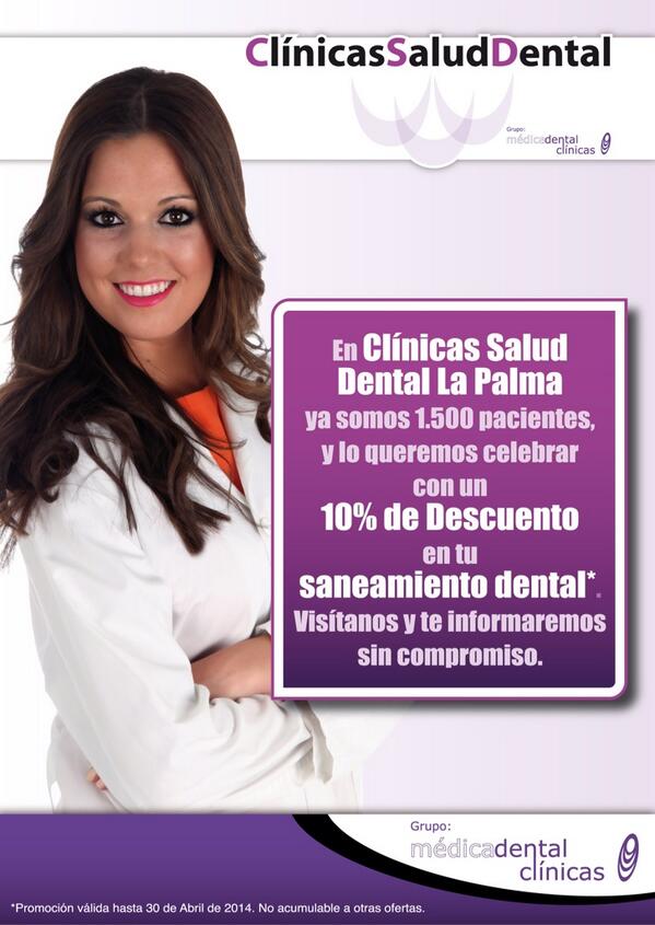 Ya somos 1500 pacientes!!! Aprovechate y obtén un 10% de descuento en tu presupuesto de saneamiento!! Ven y pregunta