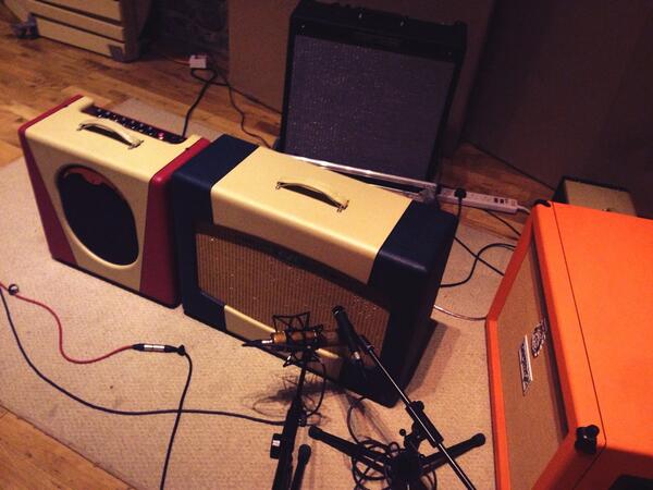LateTrainBand's tweet photo. Choices choices...EP well under way :-) http://t.co/uknWuDzHXa