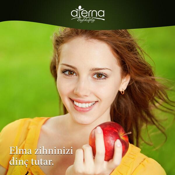 Sabahları tüketilen elma, kahveden daha çok uyku açar.