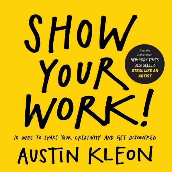 A first review of <a href="/austinkleon/">Austin Kleon</a>’s Show Your Work from reader <a href="/jpolete/">Jason Polete</a>: readmill.com/jpolete/reads/…