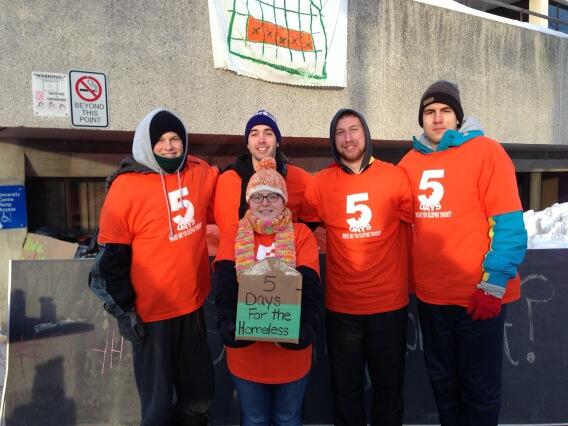 Our #5D4HWinnipeg students survived their first night! Help them reach their goal of $20K @5D4H_Winnipeg @CSAAsper