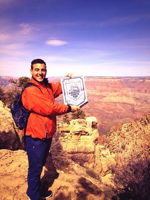 <a href="/pnefc/">Preston North End FC</a> Top of Grand Canyon. #pnefc #PP #proudpreston
