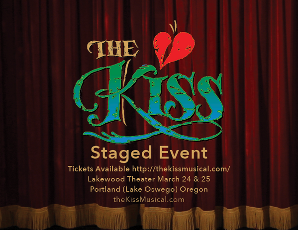 WillVintonEnt's tweet photo. Come see the world premier of THE KISS in just 2 weeks! http://t.co/ZeyQX6iJhk