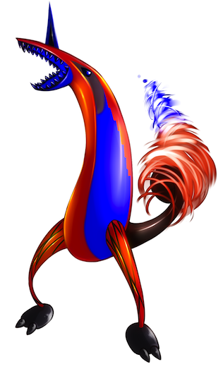 Mintrones's tweet image. Meet Hleech the Zonetrone that leads their army to steal the power cube of the Mintrones!