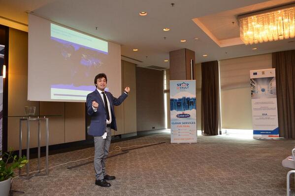 iotromania's tweet photo. Excellent pres by Bogdan Doinea on Cisco's Internet-Of-Everything at Romanian Cloud Forum 2014. http://t.co/Ek5icsnbcJ