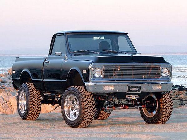 auto_everything's tweet image. Chevy K10