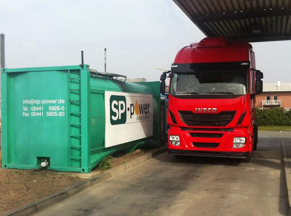 bioltec's tweet image. Iveco Stralis Euro 6 umgerüstet mit bioltec System auf Biokraftstoff "SP-Power".