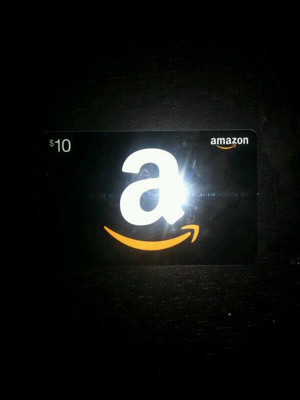 sadface80085's tweet image. Let's try this again, $10 AMAZON CARD GIVEAWAY. RT AND FOLLOW TO ENTER.