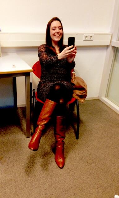 Making of selfie van @Maaike_vd_Bosch