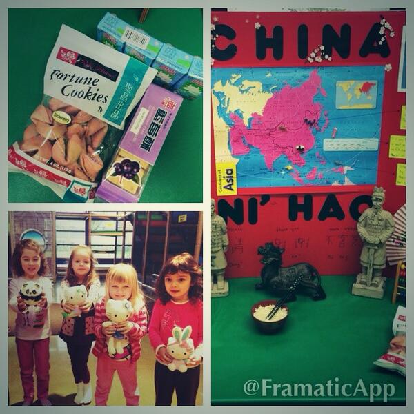 TIpreschool's tweet image. Pre-K 'All Around the World' visits China today  @TIpreschool 🌏 #prekclass