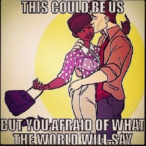 lovescolorblind's tweet photo. You can't help who you love. Who cares what anyone else thinks? #interraciallove http://t.co/ClGjZay29x