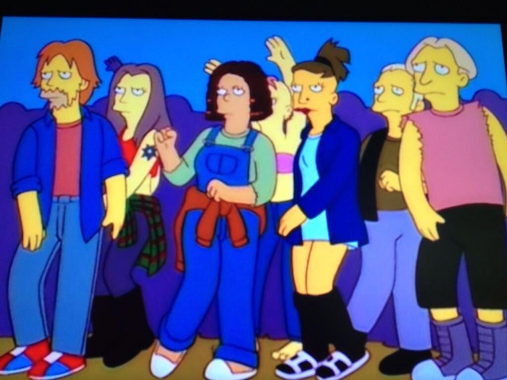 The Simpsons on Twitter "Making teenagers depressed is like shooting