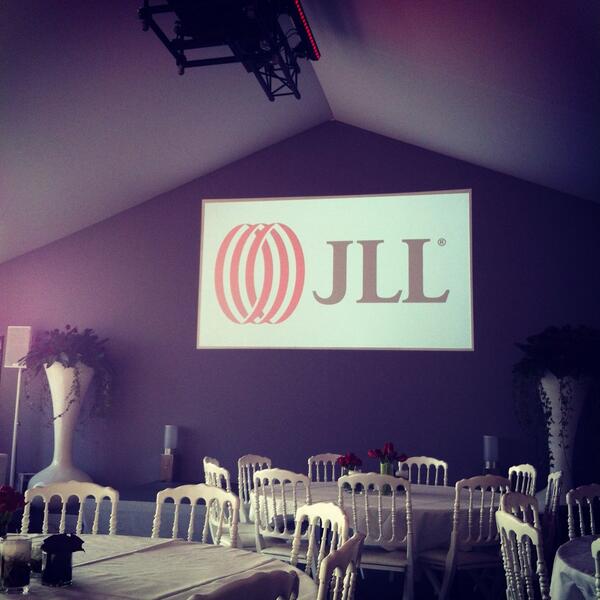 sparky_roberts's tweet image. #MIPIMmoment 5. First sight of new JLL logo at MIPIM. #HelloJLL