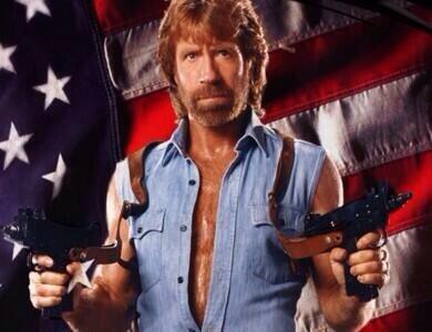 CloydRiversPics's tweet photo. Chuck Norris turned 74 years old today. His beard turned 84. Merica. http://t.co/0pQeuaVMCS