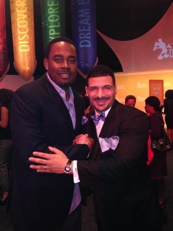 LammanRucker's tweet photo. Showing love with my brother @DrStevePerry - a model educator, leader, husband &amp; father! Respect! #DDA2014 #SaveMySon http://t.co/2zH5nggscy