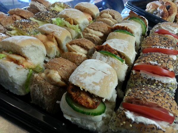 CafeCleo's tweet image. Mini Sandwiches for VIP NIGHT @Sue_Ryder Altrincham