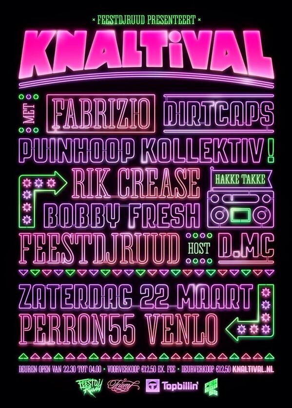 22 Maart <a href="/FeestDJRuud/">Proost Malone</a> presents Knaltival in zijn hometown Venlo! 2 tickets winnen..? Retweet! facebook.com/permalink.php?…