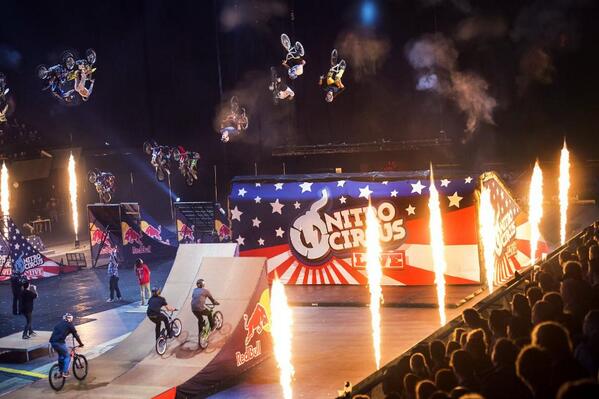 redbull's tweet photo. Ever wondered how @TravisPastrana and @NitroCircus come up with their gnarly tricks? #WhatIf http://t.co/le8sVxTS1p http://t.co/HwBSM0J18b