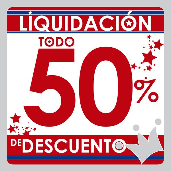 EpKChile's tweet photo. Seguimos con 50% de #descuento en todo. Aprovecha esta oportunidad irrepetible en @EpKChile @patalarrain @PilarJarpaS http://t.co/SUTxq41dpM