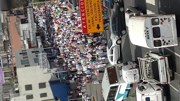 Mircoba's tweet image. Av. Vargas con av. Venezuel.