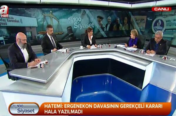 ahaber's tweet photo. Kezban Hatemi: Ergenekon davasının gerekçeli kararı hala yazılmadı. @YuzdeYuzSiyaset http://t.co/7RNMqFLAcA