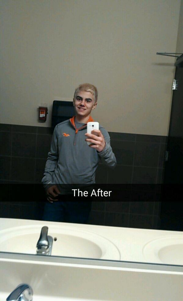 Arjiggy's (<a href="/andrewargeros/">Andrew Argeros</a>) #BengalBleach is complete