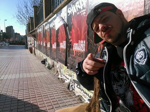 RAPSUSKLEI1's tweet photo. Hoy se acaba el sorteo para las entradas de nuestro bro @SharifFernandez me tocara a mi?
Este fin de en #zaragoza http://t.co/ZmFDRh1Gi6